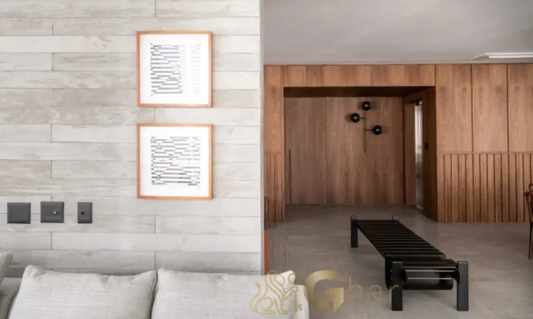 Hall de entrada 270m² Beyond Jardins São Paulo apartamento decorado