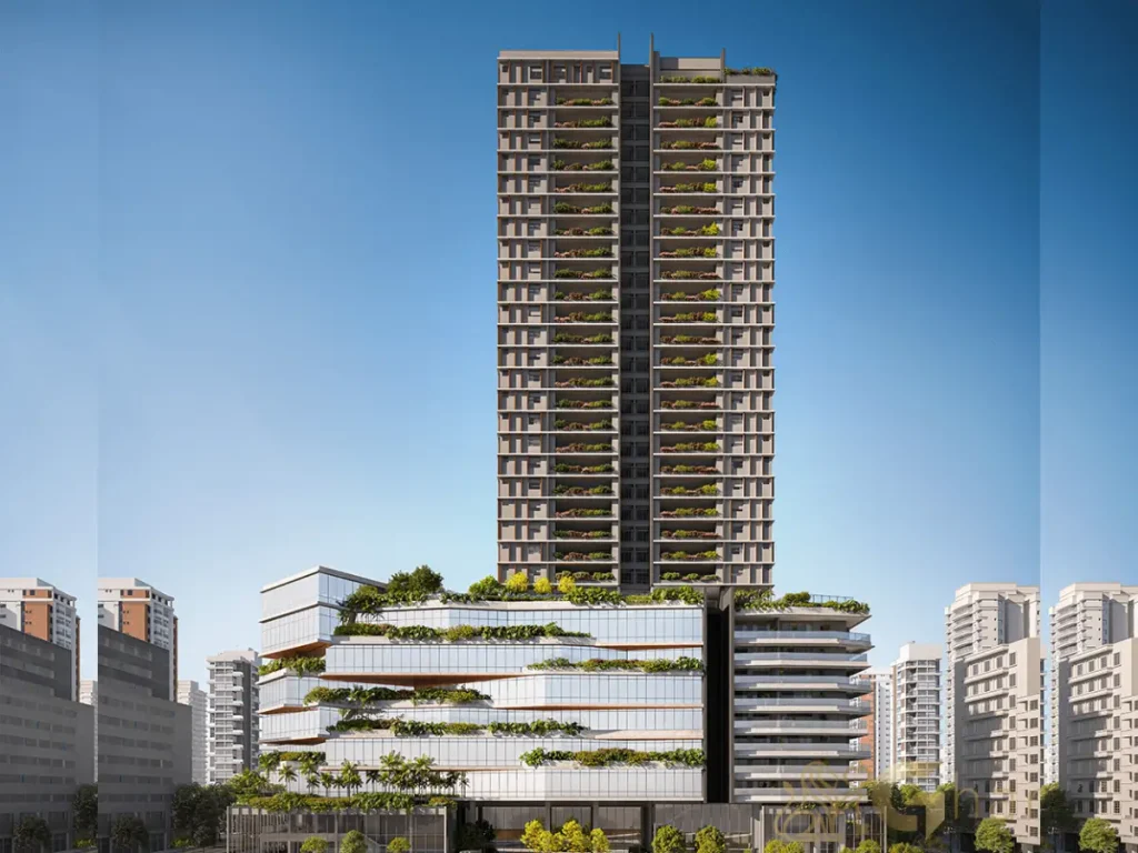 Fachada condomínio de luxo Bosque Vila Nova Conceição São Paulo