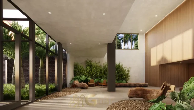 Lobby DOC Vila Nova Conceição São Paulo condomínio de luxo