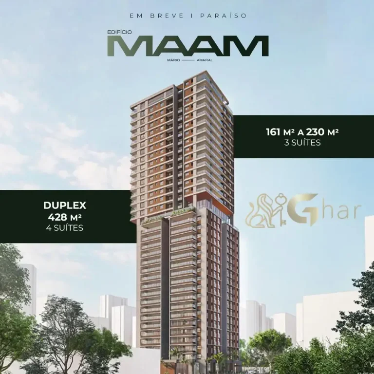 Edifício MAAM condomínio alto padrão Paraíso São Paulo