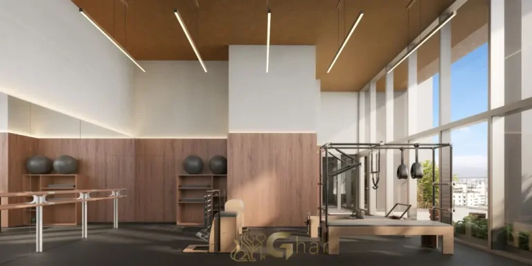 Estúdio de pilates do Edifício MAAM Paraíso com equipamentos profissionais