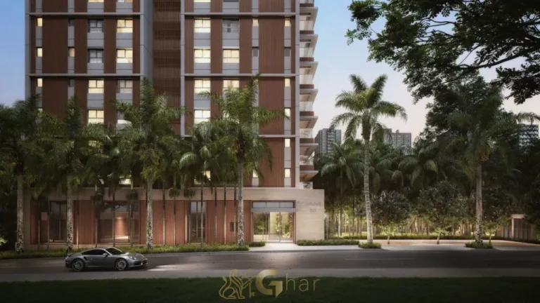 Portaria e fachada principal do Edifício MAAM Paraíso