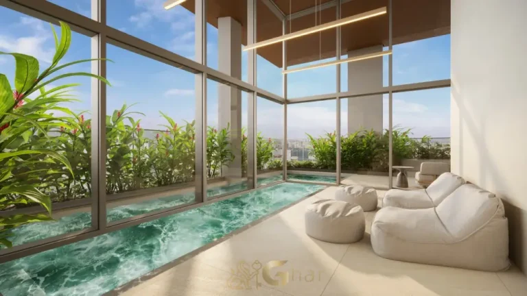 Vitality Pool e área de spa do Edifício MAAM Paraíso