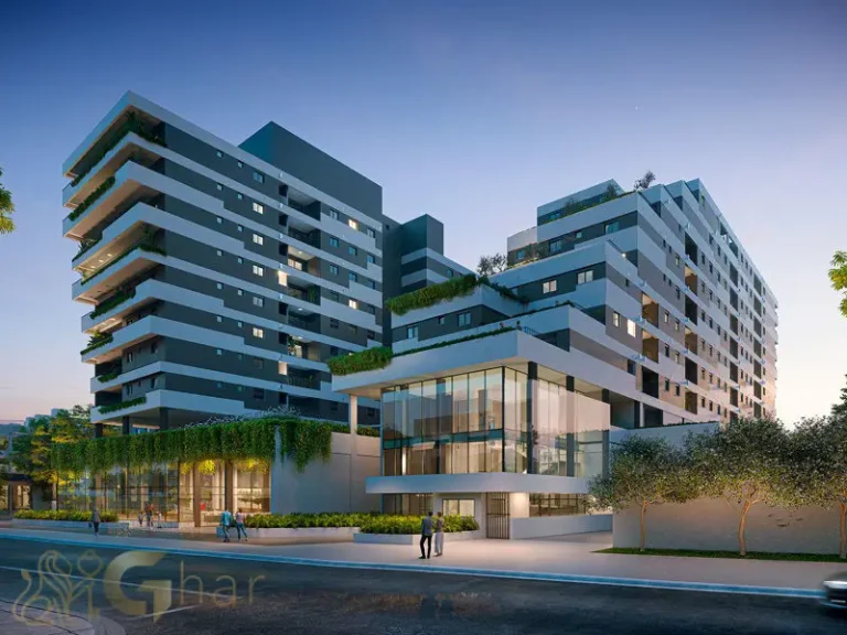 Fachada noturna Natus Braz Leme Santana São Paulo