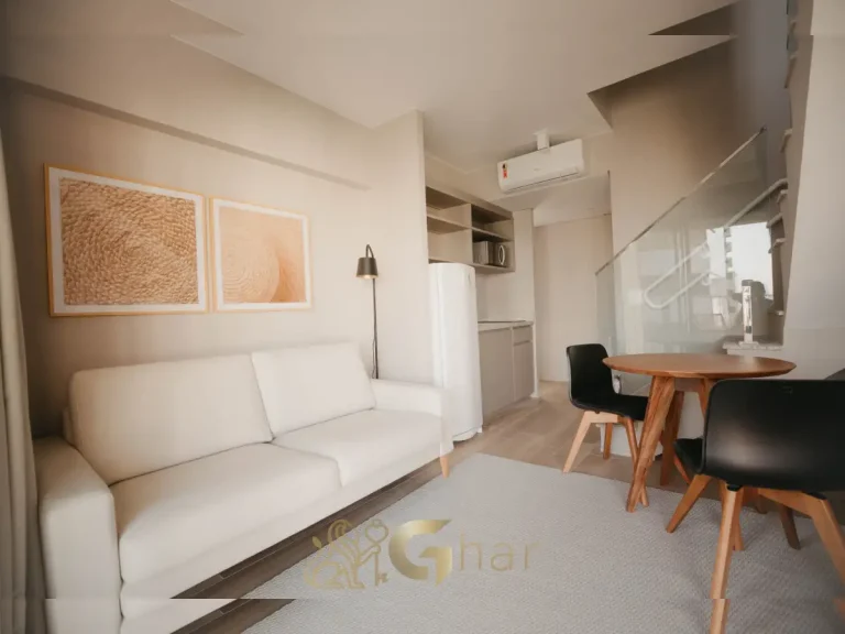 Studio decorado Next Haddock Jardim Paulista São Paulo