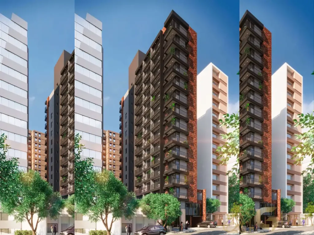 Fachada moderna Next Haddock Studios Jardim Paulista São Paulo