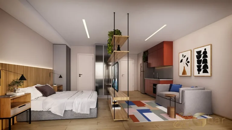 Apartamento decorado 34m² Onze Vila Clementino São Paulo