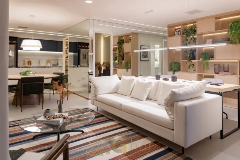 Sala decorada apartamento 115m² Onze Vila Clementino São Paulo