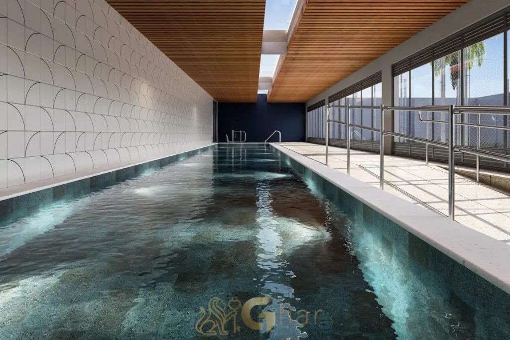 Piscina coberta Onze Vila Clementino São Paulo