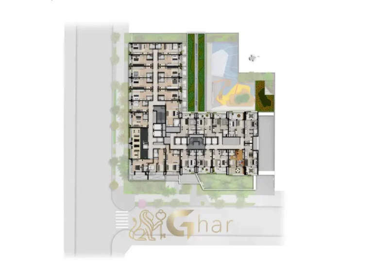 Planta implantação 1º pavimento Onze Vila Clementino São Paulo