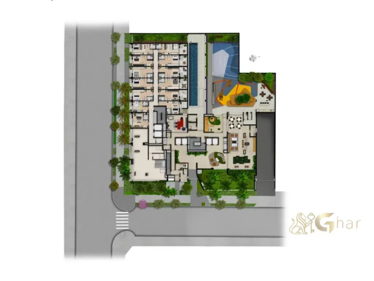 Planta do térreo áreas comuns Onze Vila Clementino São Paulo