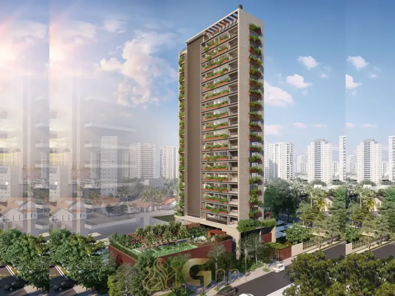 Fachada diurna Praça Faria Lima Vila Olímpia São Paulo