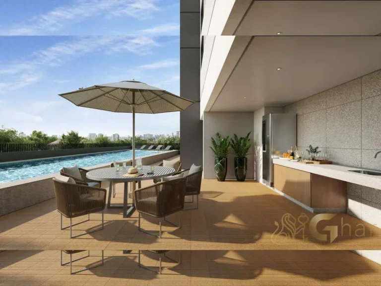 Área gourmet com piscina Sereno Jardim São Paulo