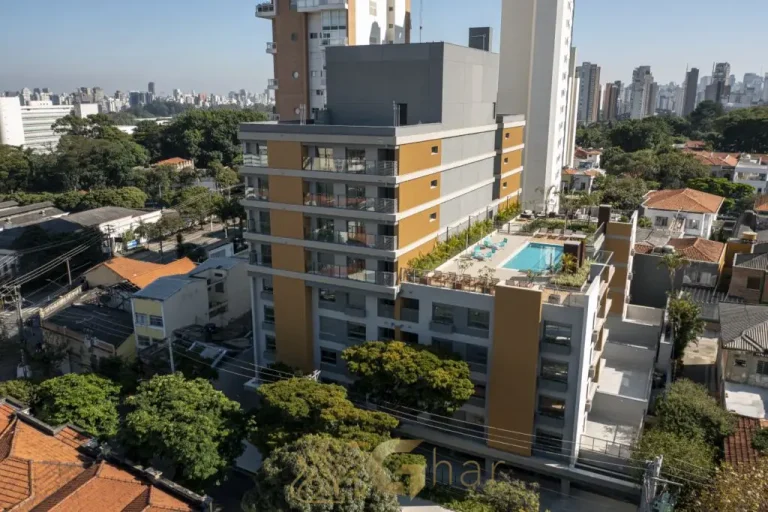 Fachada vista drone Sintonia Ibirapuera São Paulo