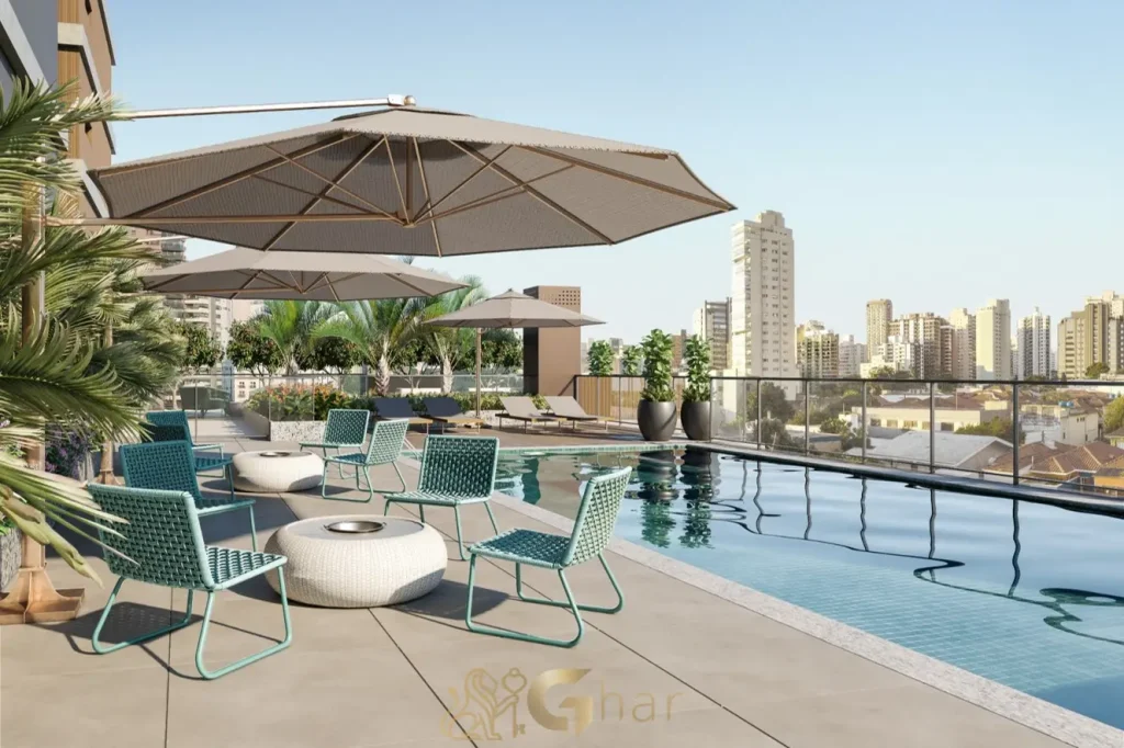 Piscina descoberta Sintonia Ibirapuera São Paulo