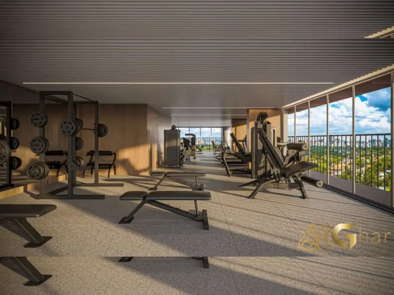 Academia rooftop Visar Jardim Europa treinos completos