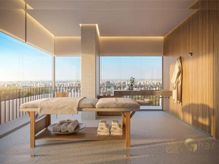 Sala de massagem Visar Jardim Europa rooftop