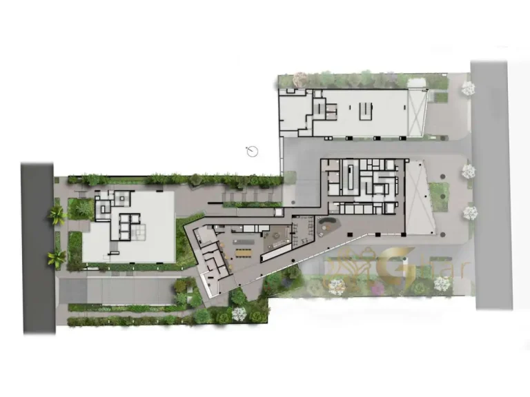 Planta implantação térreo Visar Jardim Europa São Paulo