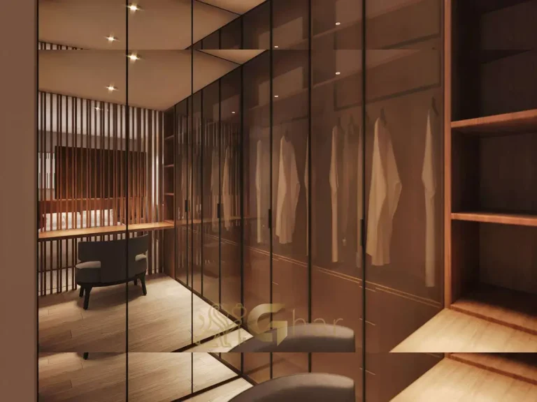 Suíte master decorada apartamento 175 m² Vittrino Francisca Julia Santana São Paulo