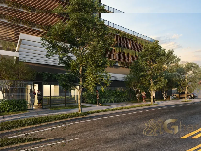 Acesso residencial fachada Vittrino Francisca Julia Santana São Paulo