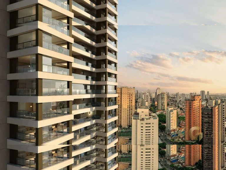Vista aérea fachada Vittrino Francisca Julia Santana São Paulo