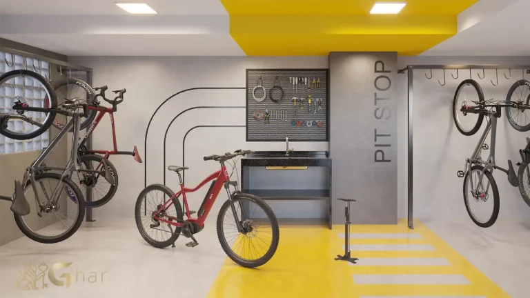 Bicicletário no 011 Brooklin Residence em São Paulo