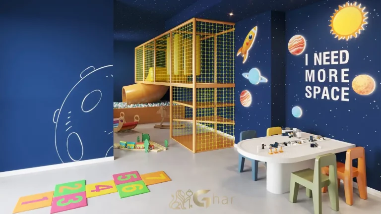 Brinquedoteca no condomínio 011 Brooklin Residence em São Paulo