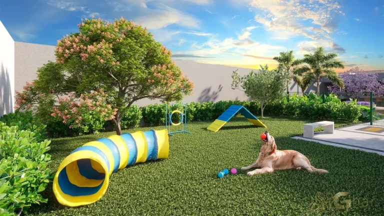 Pet place no condomínio 011 Brooklin Residence em São Paulo