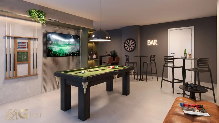 Sport bar no condomínio 011 Brooklin Residence em São Paulo