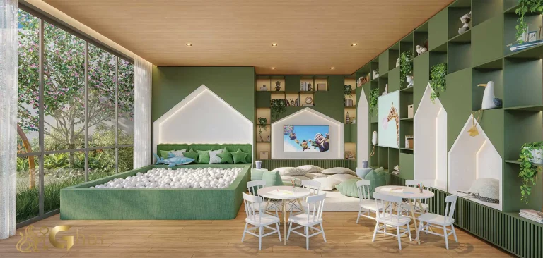 Brinquedoteca infantil no Agami Park Residences Moema