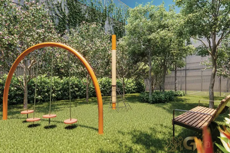 Playground infantil no Agami Park Residences Moema