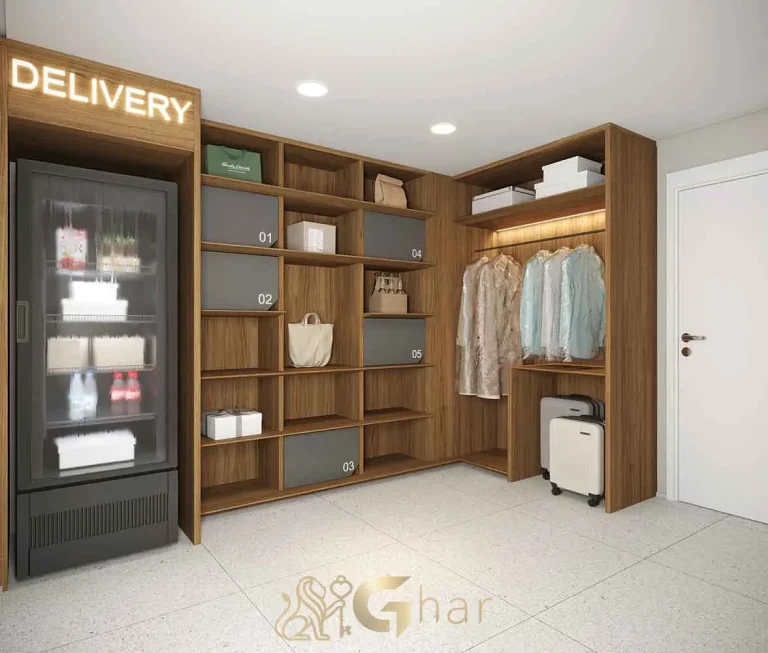 Área de delivery no Alt Studios by Eztec Chácara Santo Antônio