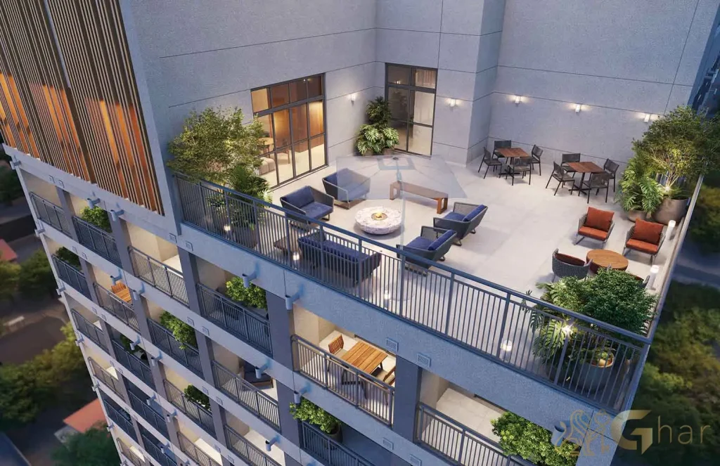 Sky Lounge no Alt Studios by Eztec Chácara Santo Antônio