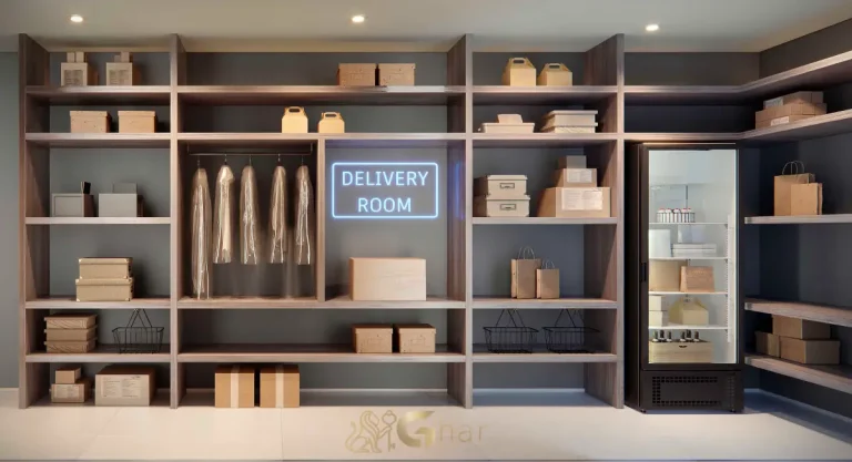 Espaço delivery no condomínio Ampère Brooklin em São Paulo