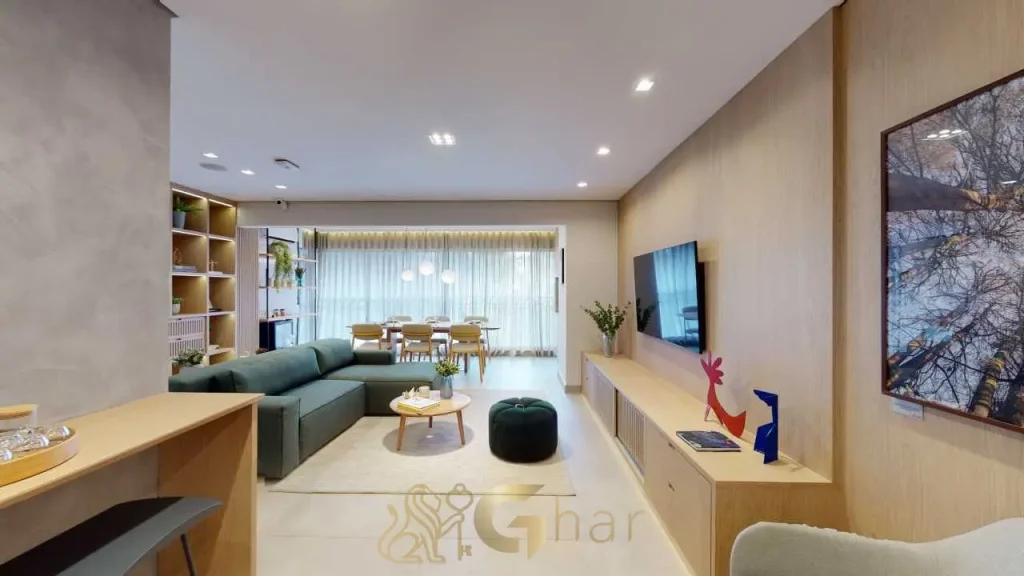 Sala 95m² apartamento decorado Astral Saúde Saúde São Paulo