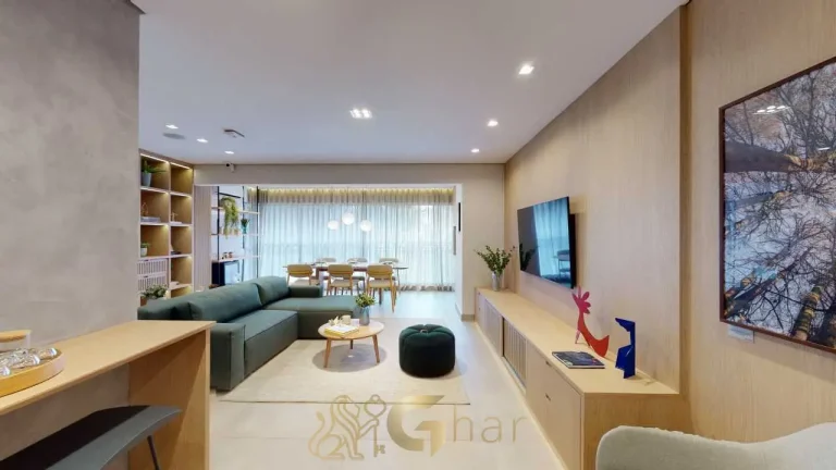 Sala 95m² apartamento decorado Astral Saúde Saúde São Paulo