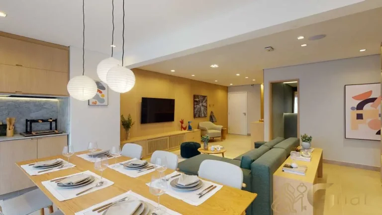 Apartamento decorado varanda integrada Astral Saúde Saúde São Paulo