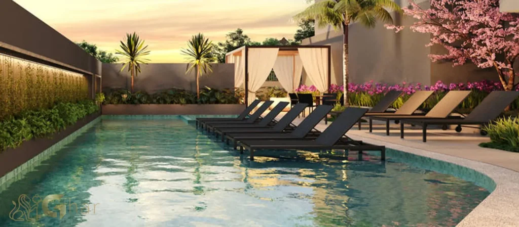 Piscina descoberta com raia Astral Saúde Saúde São Paulo