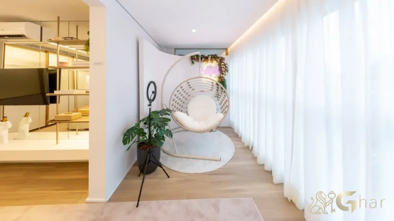 Apartamento decorado quarto suíte 1 Bosque Cerejeiras Jardim das Perdizes