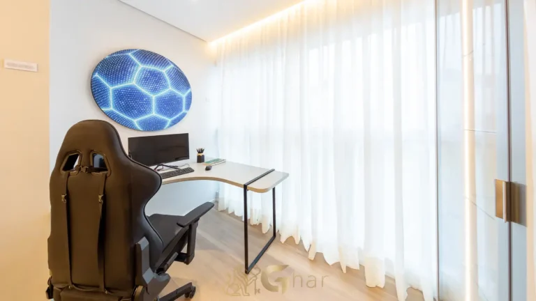 Apartamento decorado quarto suíte 2 Bosque Cerejeiras Jardim das Perdizes