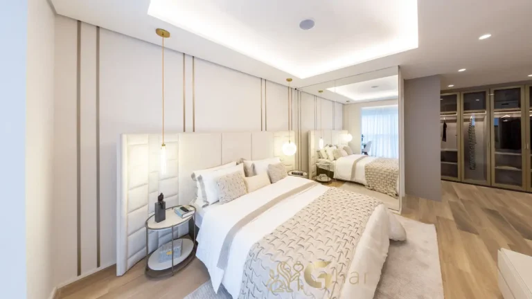 Apartamento decorado suíte master Bosque Cerejeiras Jardim das Perdizes