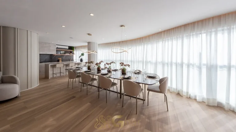 Varanda apartamento decorado no Bosque Cerejeiras Jardim das Perdizes