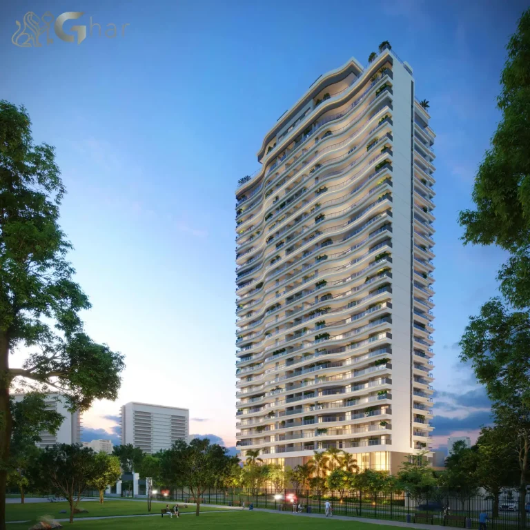 Fachada imponente Bosque Cerejeiras Jardim das Perdizes