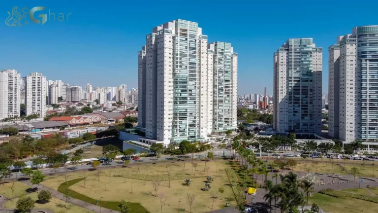 Vista da varanda Bosque Cerejeiras Jardim das Perdizes