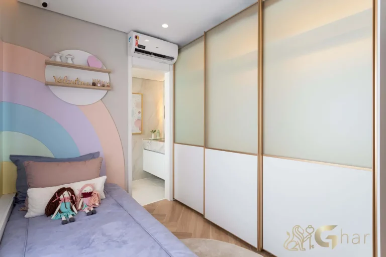 Quarto infantil decorado no Bosque Pitangueiras Jardim das Perdizes