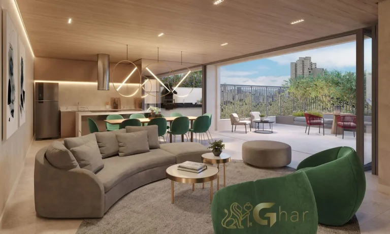 Espaço gourmet no Bosque Pitangueiras Jardim das Perdizes