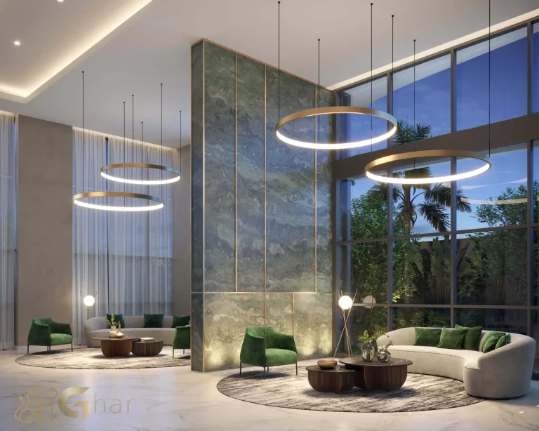 Lobby de entrada do Bosque Pitangueiras Jardim das Perdizes