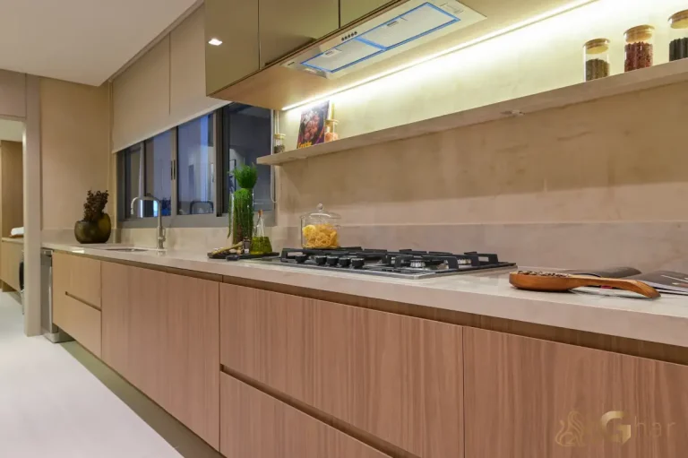 Cozinha moderna decorada no Brisea Moema
