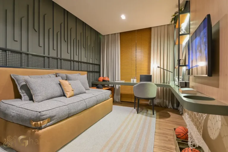 Quarto teen decorado no Brisea Moema em São Paulo