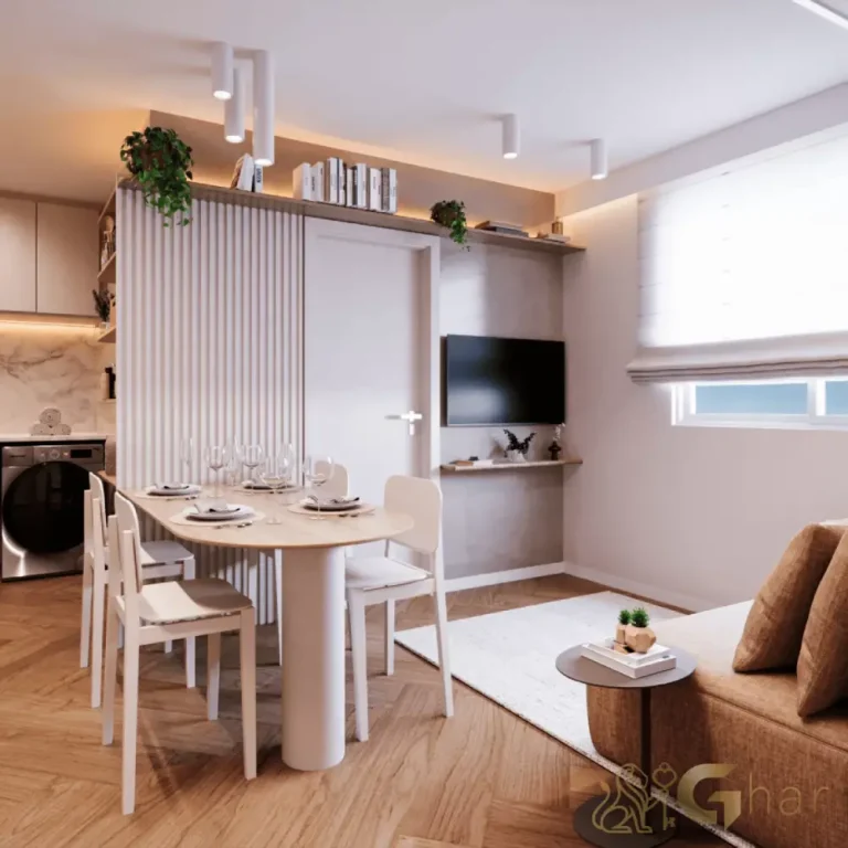 Sala decorada do apartamento no Brit Parada Inglesa